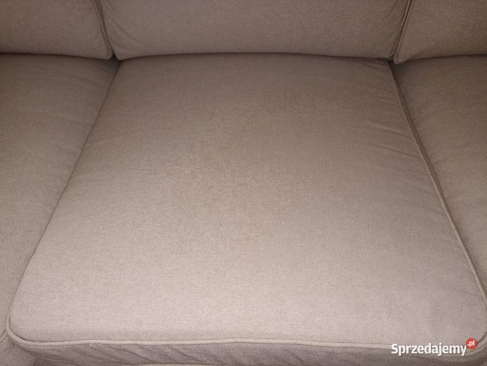 Sofa Ektorp Ikea 3osobowa Beżowa miękka 88cm Łóżka, wersalki i sofy Warszawa