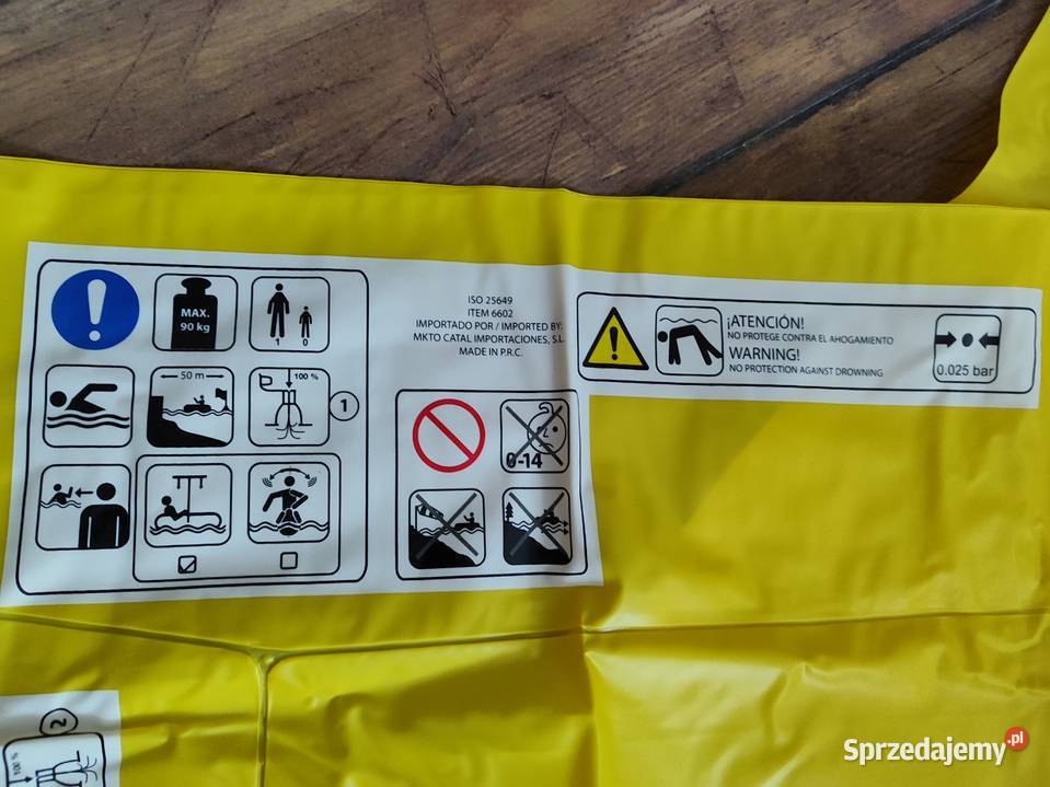 Materac dmuchany do pływania plażowy na basen z Kraśnik