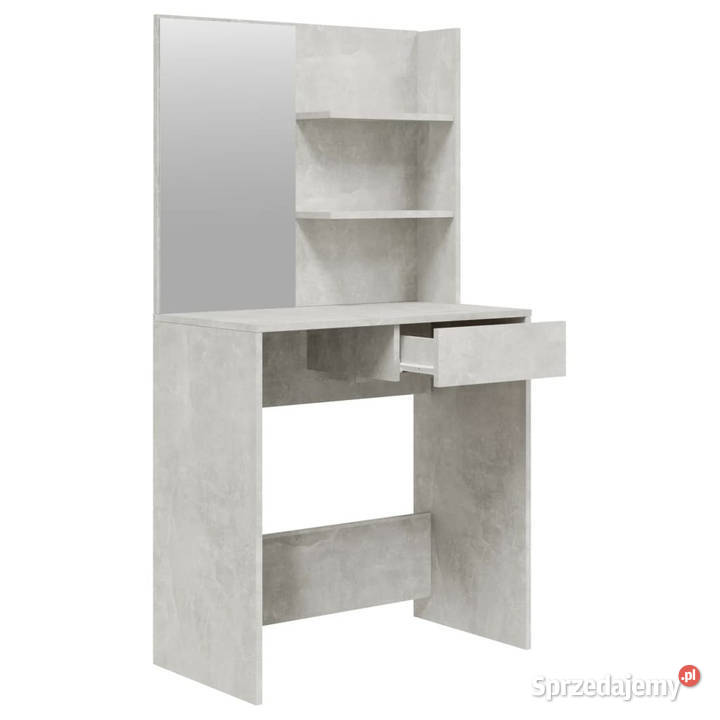 Zestaw z toaletką szarość betonu 745x40x141 Warszawa