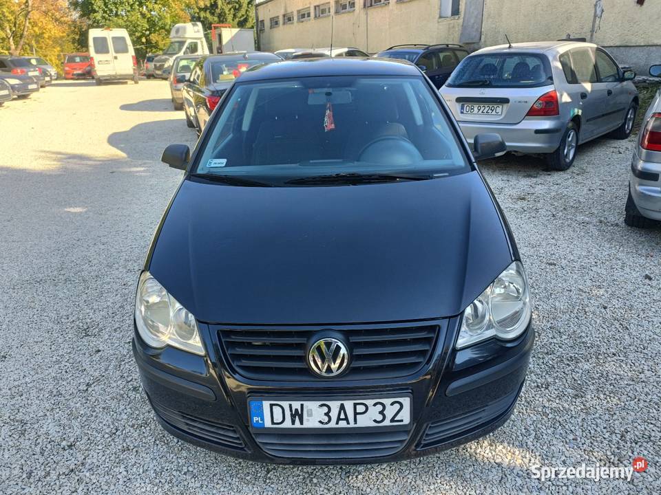 VW polo na dużej lampie ładna czarna do jazdy z Kłodzko sprzedam