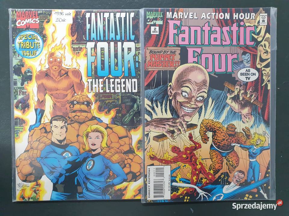 Fantastic Four zestaw 22 komiksów Marvel USA Gdynia sprzedam