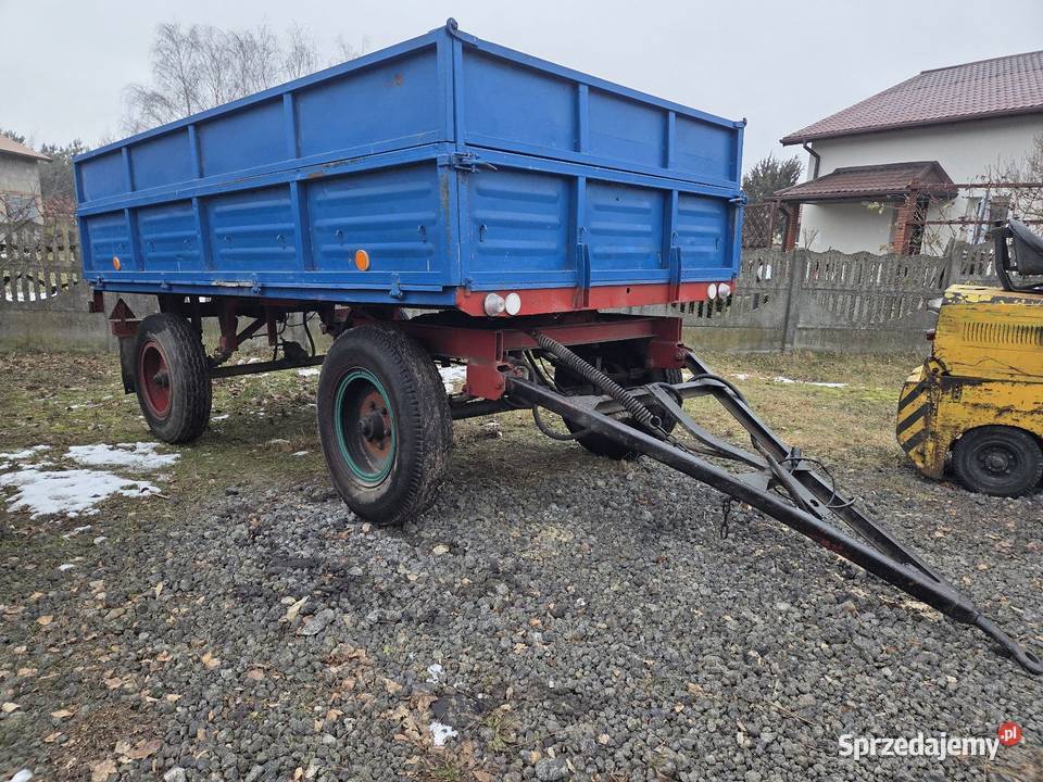 Przyczepa rolnicza Autosan D46 45t transport Złoczew