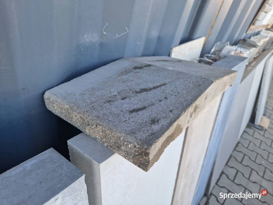 Daszek Dwuspadowy Betonowy Duży 23x46x7 Łupany Kostka brukowa Wielogóra sprzedam