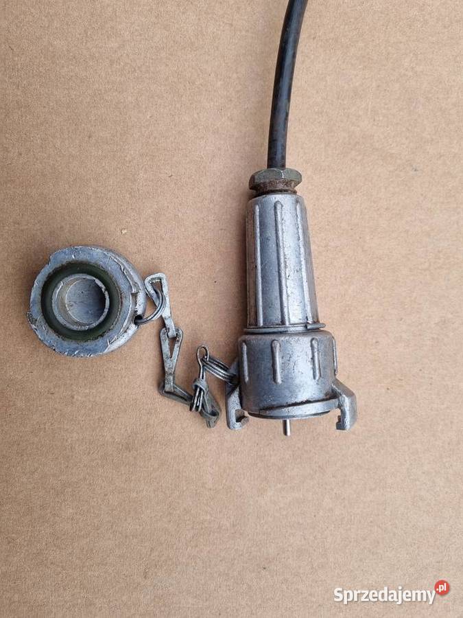 Wtyk złącza kabla łączności polowej PKL wojskowy Elbląg