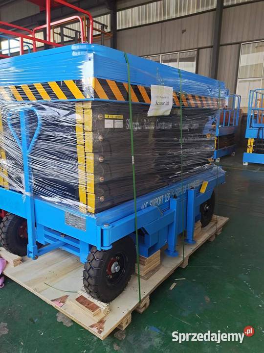 Promocja Nowy Mobilny Podnośnik nożycowy 12m kujawsko-pomorskie Włocławek