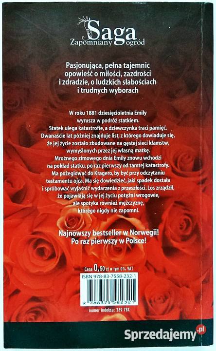 Spadek Merete Lien Saga Zapomniany Ogród Romans Kraków