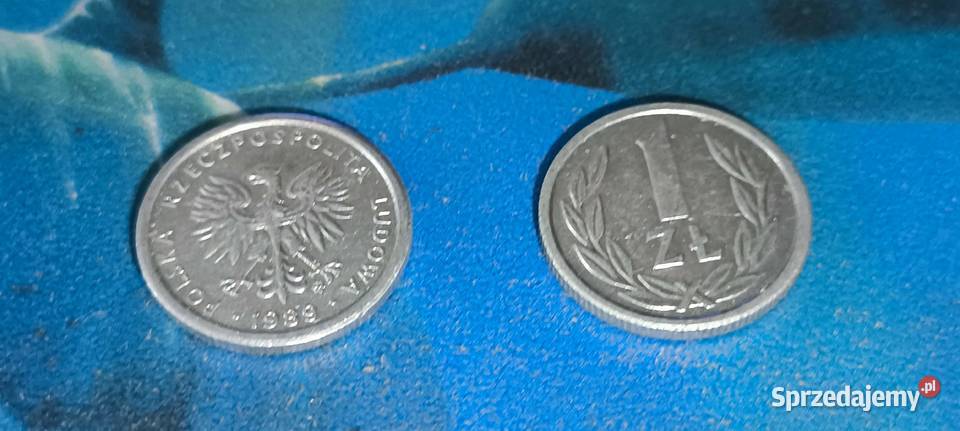 Monety PRL 1 1989 r Gliwice