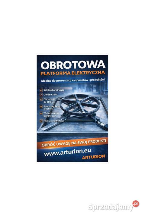 Podest obroptowy Ekspozytor Obrotnica 200 Warszawa sprzedam
