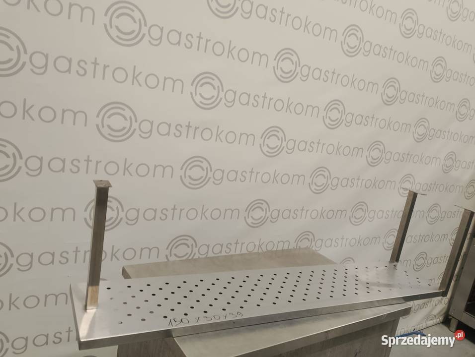 Półka perforowana wisząca pod okap 150x30x39 dolnośląskie Wrocław