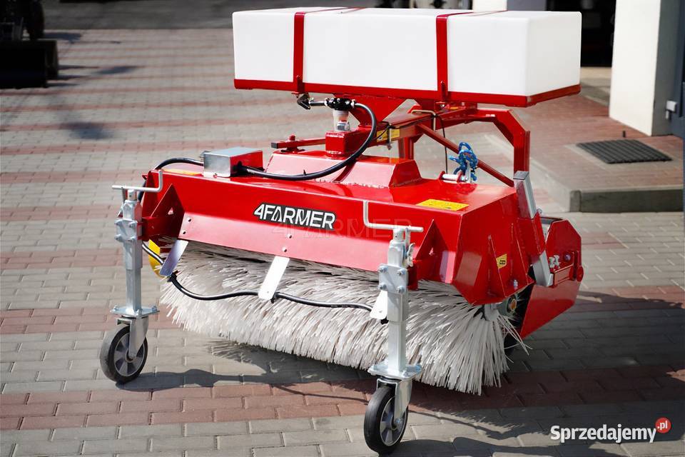 Zamiatarka 150 do traktora z koszem i sprzedam