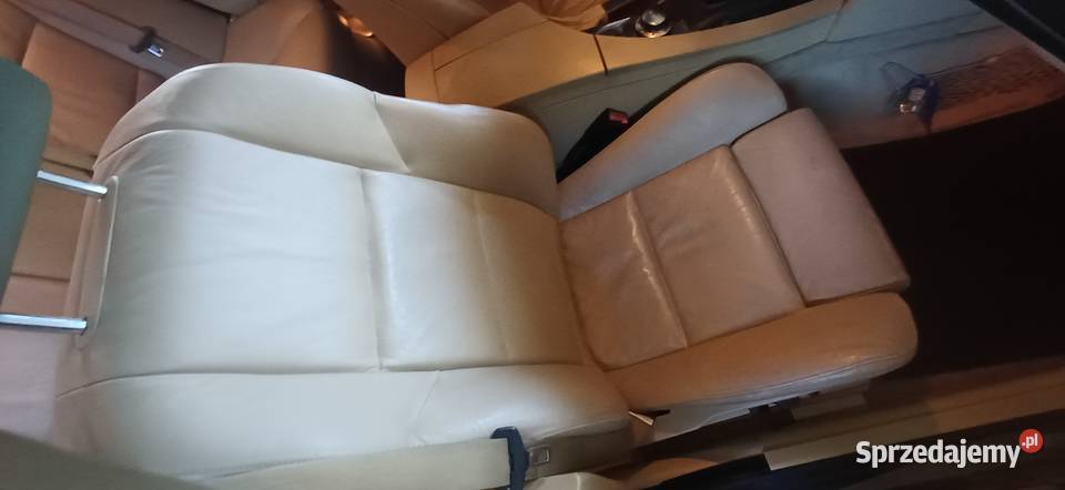 BMW e61 jasna skóra sportsitze MPAKIET roleta Łódź
