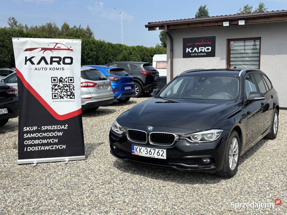 BMW 318D Gwarancja czarny BMW