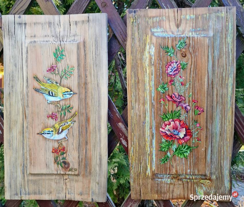 Maki Ptaki stara okiennica Warszawa