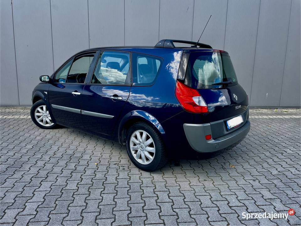 ŚlicznyZadbanyRenaultGrandScenic2006rLift20Benzyn welurowa tapicerka łódzkie Zduńska Wola