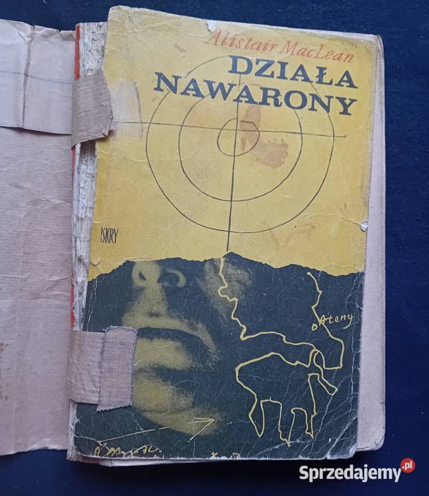 Alistair MacLean Działa Nawarony Iskry 1967 r