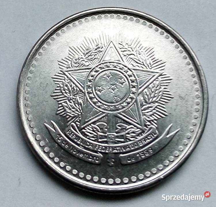 BRAZYLIA1 CRUZADO1986 r HERB Numizmatyka mazowieckie Legionowo