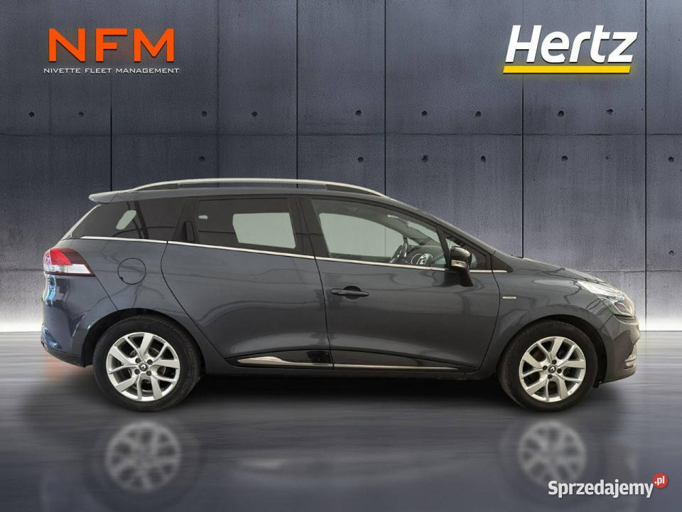 Renault Clio 09 TCe90 Limited Salon FVat IV 2012 szary Clio Warszawa sprzedam