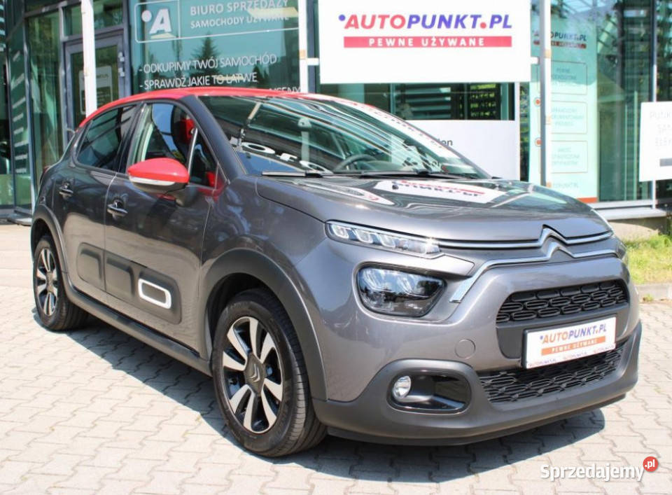 Citroen C3 2023r Gwarancja Salon IIWŁ ASO nieuszkodzony Chorzów