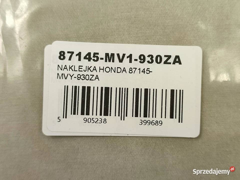 NAKLEJKA NA CZACHĘ PR STR HONDA AFRICA TWIN 750