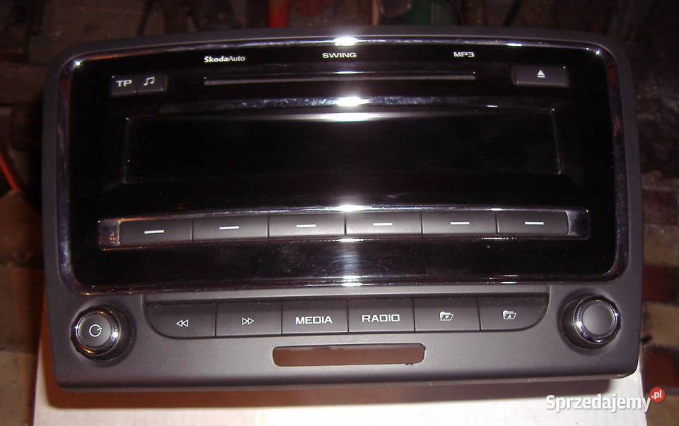 SKODA SUPERB 2 RADIO CD SWING 3T0035186 KOD Elektronika