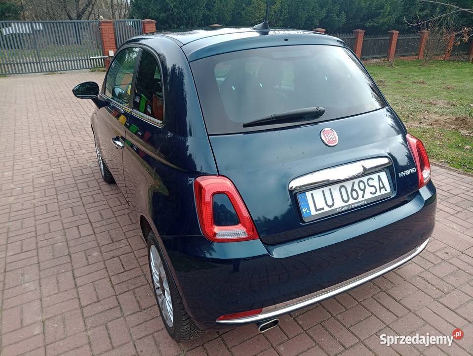 Fiat 500 hybrid 1 właściciel salon polska Lublin