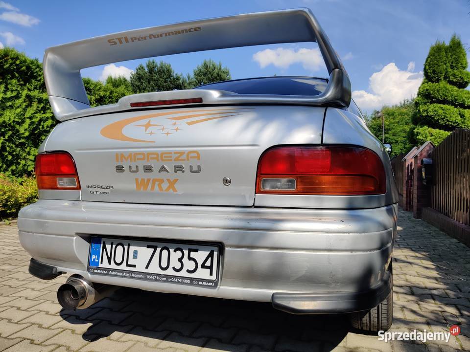Subaru Impreza GC 20L 115 SEDAN elektryczne lusterka warmińsko-mazurskie