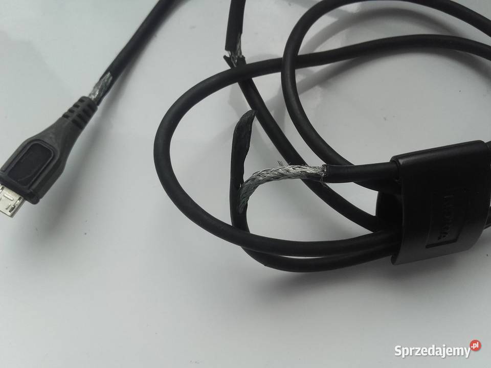 Kabel USB microUSB NOKIA CA101 115 czarny mocno kujawsko-pomorskie Bydgoszcz