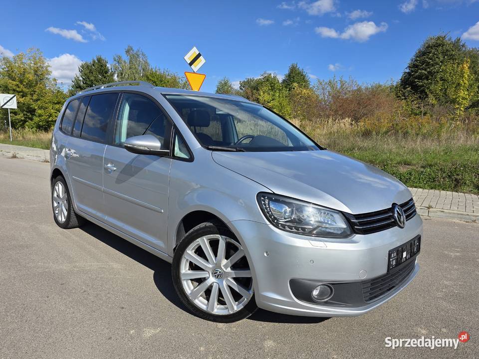 VW Toura 20TDI 177 Automat bezwypadkowy opłacony Lublin