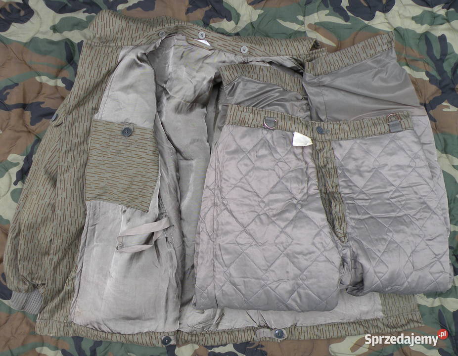 Mundur ocieplany ddr nva STRICHTARNdeszczyk Wrocław sprzedam
