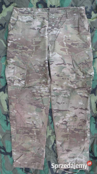 Spodnie ACU multicam large regular Wrocław sprzedam