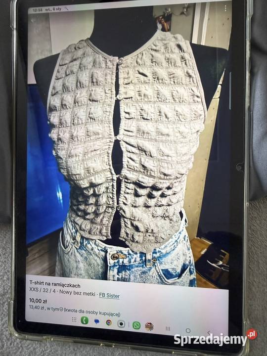 Karton ubrań 60 sztuk Pozostałe łódzkie Sieradz