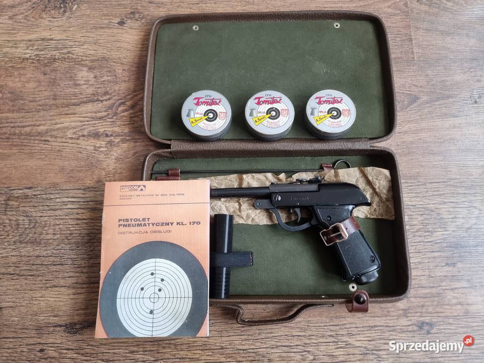 Pistolet wiatrówka Łucznik wz70 1972 Tomitex Łódź