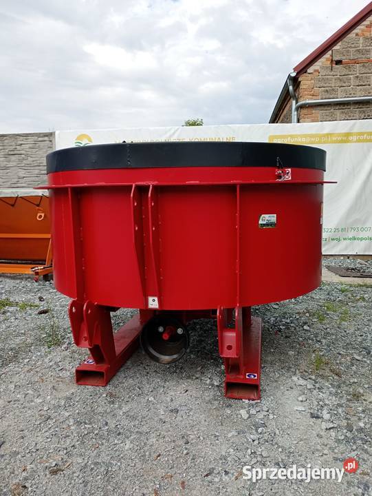 Betoniarka na wałek WOM 400L 1200L Łosice