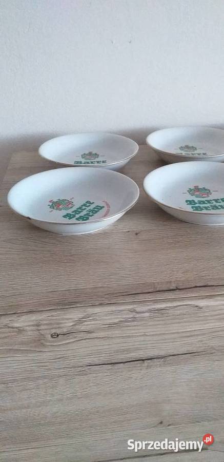 Talerzyki Bawaria prl Porcelana i szkło Przedbórz