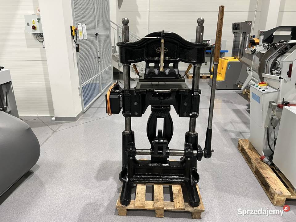 Złociarka Prasa Kolanowa Karl Krause Radom