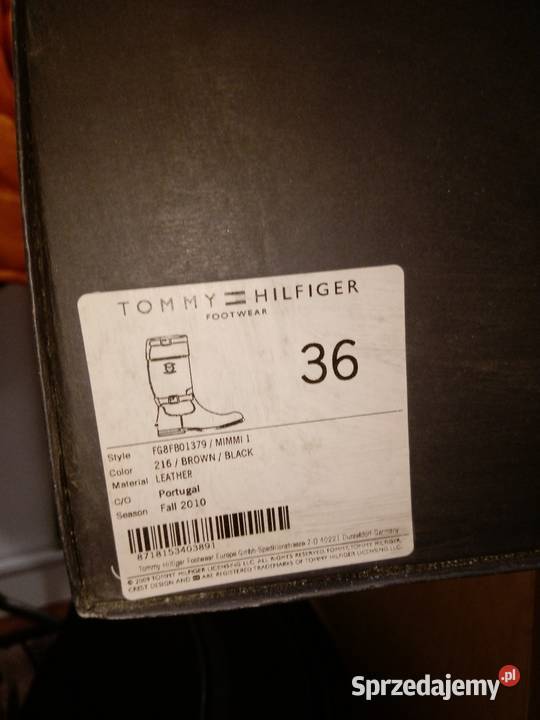 Kozaki damskie oficerki Tommy Hilfiger rozmiar Obuwie Mińsk Mazowiecki
