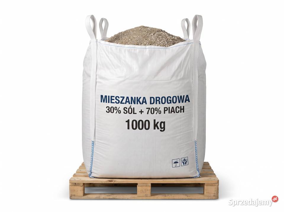 Mieszanka drogowa Sól + Piach 1000 kg w big bag