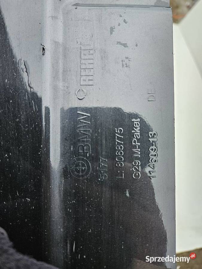 BMW Z4 G29 MPAKIET LISTWA PROGOWA LEWA PRÓG LEWY Międzychód sprzedam