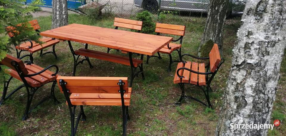 MEBLE OGRODOWE PARKOWE Małopolskie Kraków sprzedam