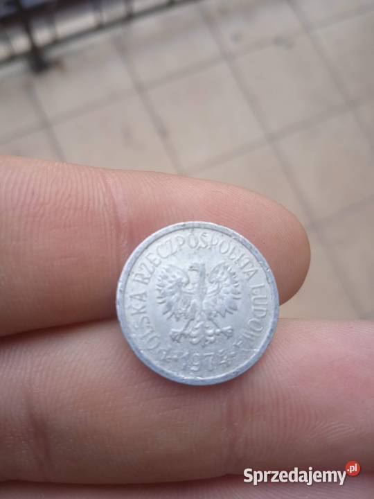 Moneta 10gr 1974 bez znaku mennicy Kielce