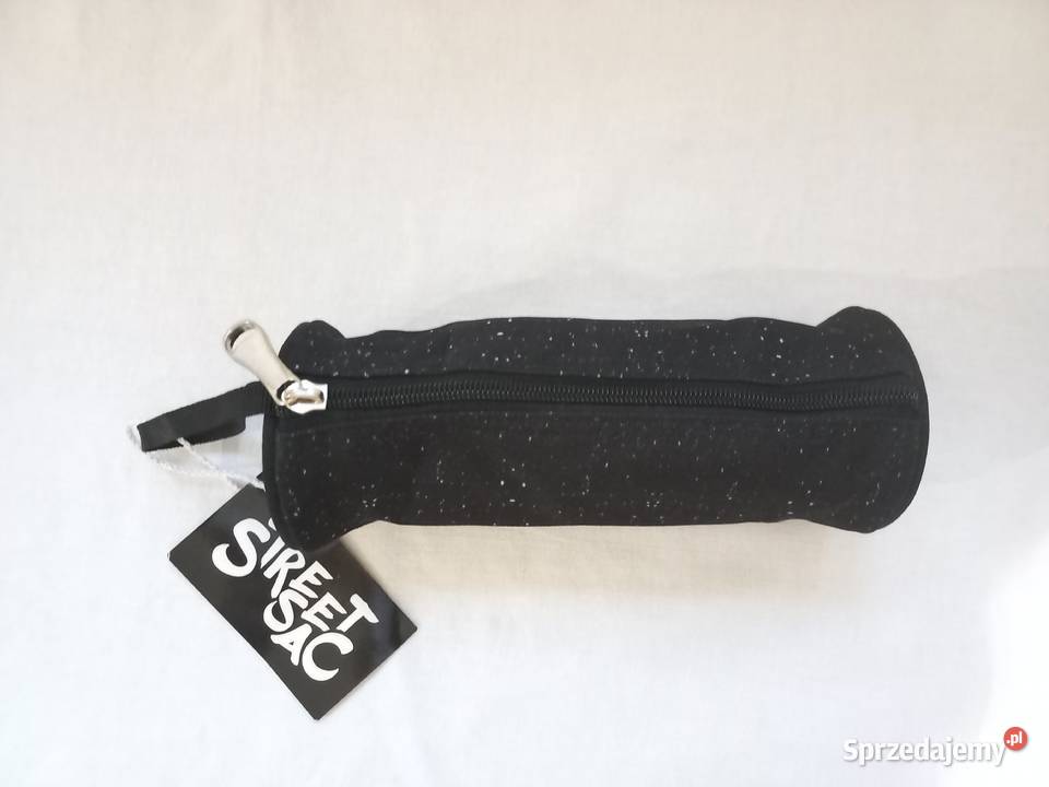 Piórnik czarne Kosmetyczka rączka Unisex NOWE Białystok