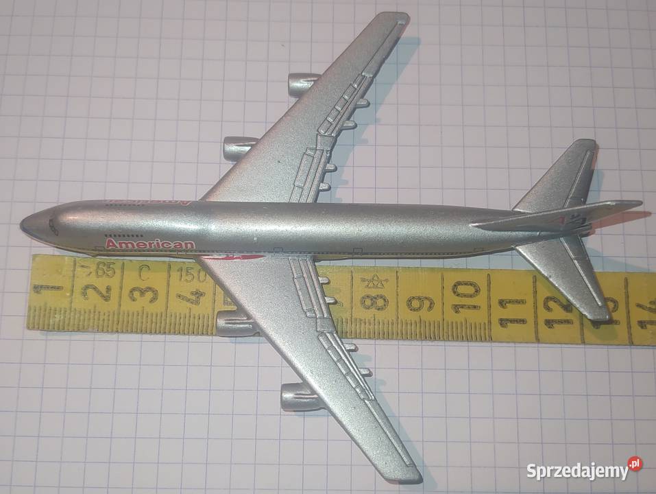 Model samolotu Boeing 747 firmy SCHABAK Germany Gdańsk