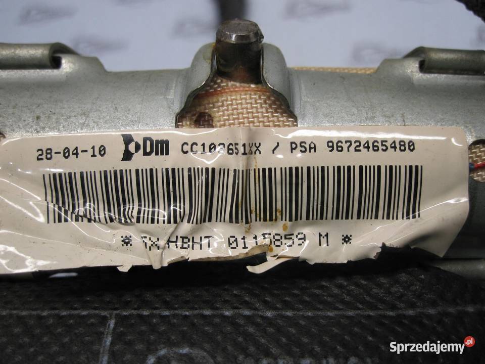 CITROEN DS3 kurtyna prawa 9672465480 świętokrzyskie sprzedam