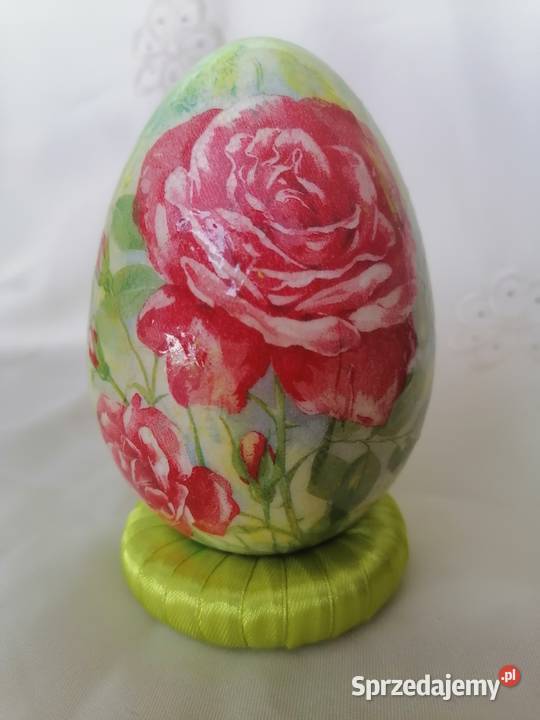 jajko hand made ozdoba pisanka 12 wielokolorowy Sierpc