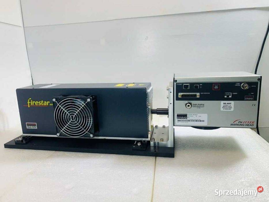 Amerykańska znakowarka galvo laserowa SYNRAD RF dolnośląskie