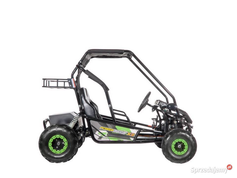 Dwuosobowe elektryczne mini buggy POWER BUGGY X2 100kg Budzyń