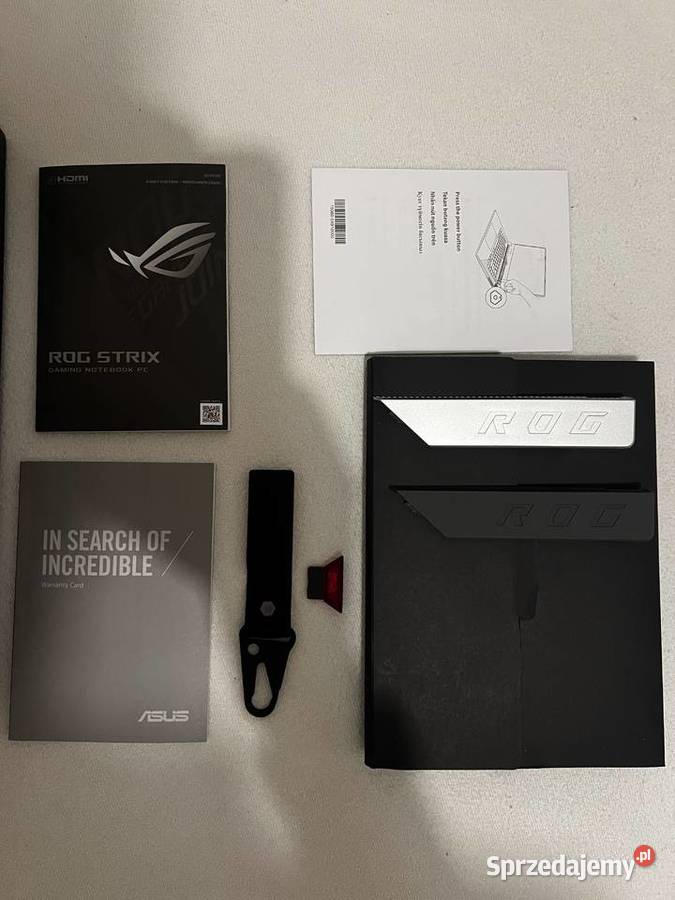 Asus rog strix G533QS rtx3080 ryzen 7 16gb ram Kraków