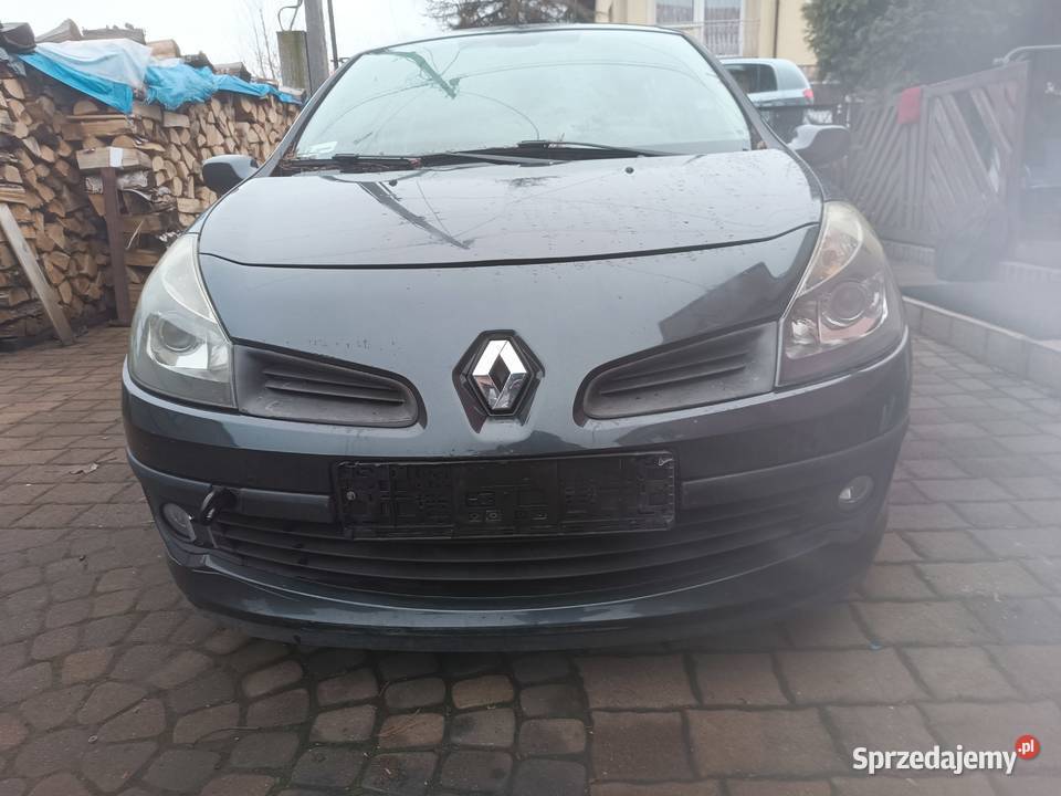 Renault Clio 3 III 0508 zderzak przedni Lampy przednie Częstochowa