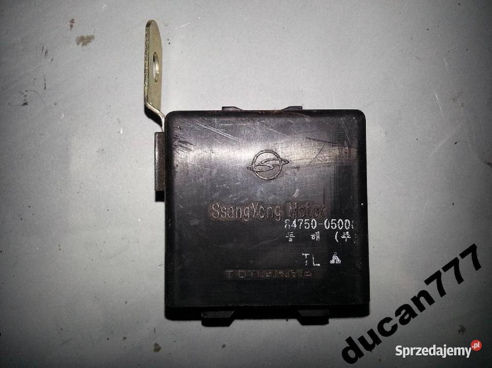 sterownik ESP 8475005000 ssang yong korando 29td Jelcz-Laskowice