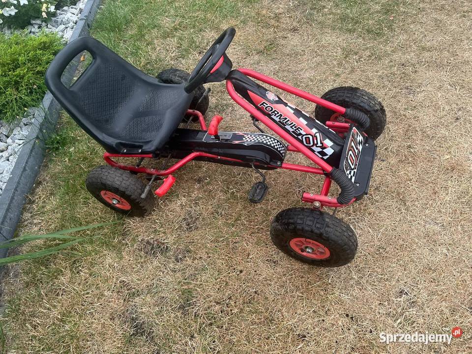 Gokart dziecka czarny Domaradz sprzedam